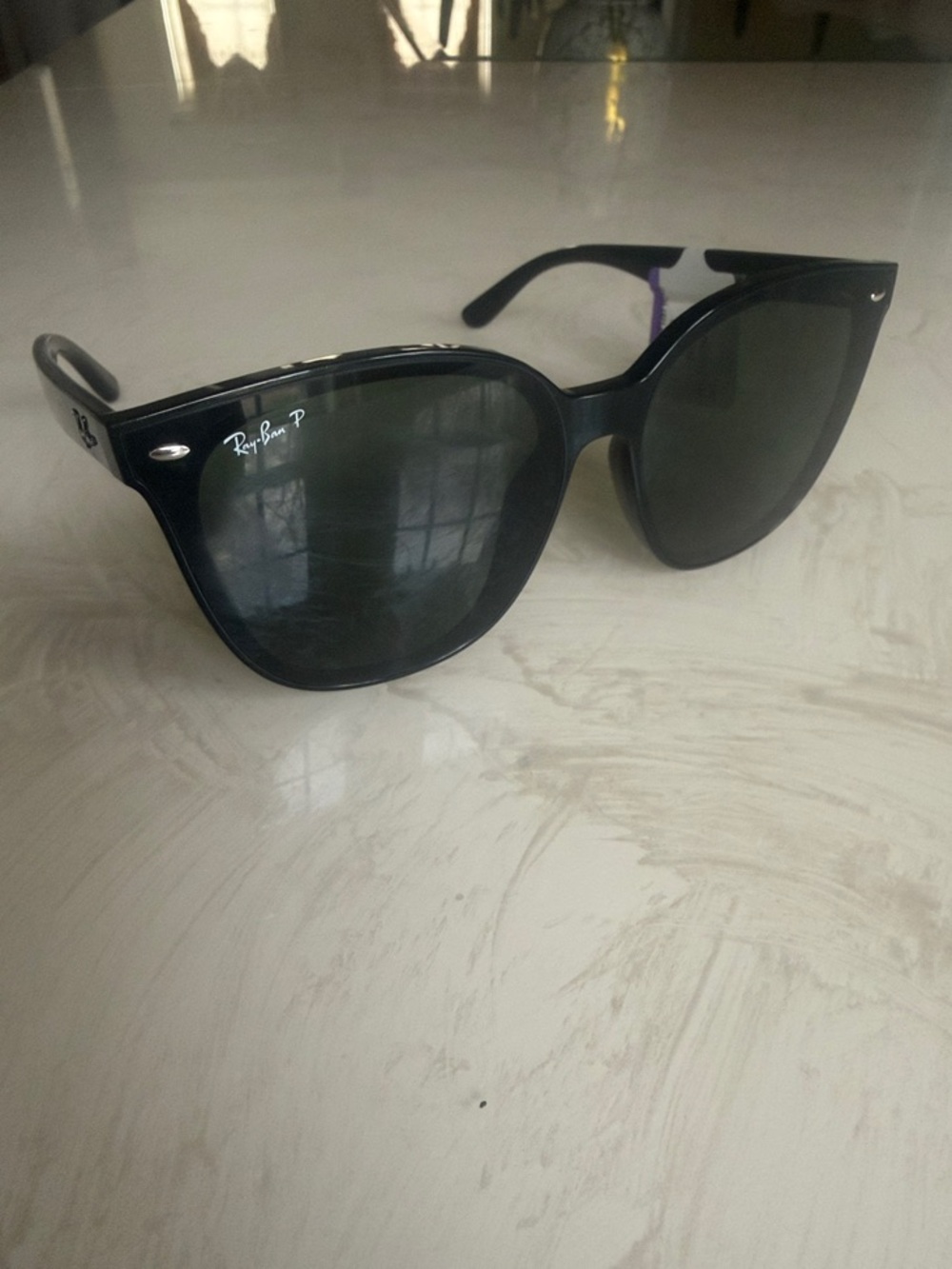 Ray-Ban Women's Black Frame Polarized Sunglasses